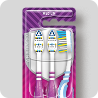 Manual toothbrushes.