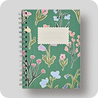 Paper & notebooks.