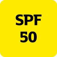 SPF 50.