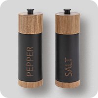 Salt & pepper.