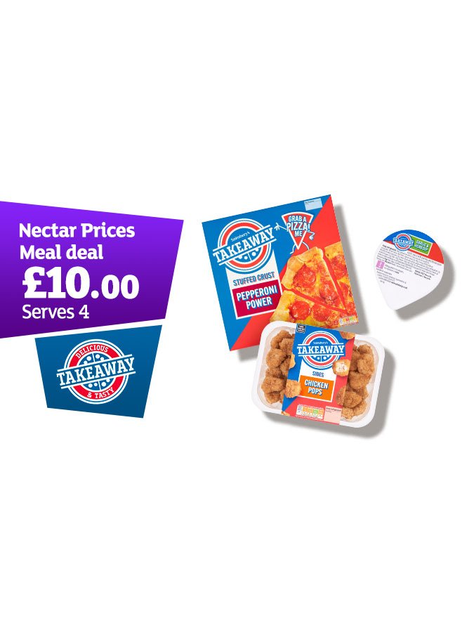 £10 Pizza meal deal.