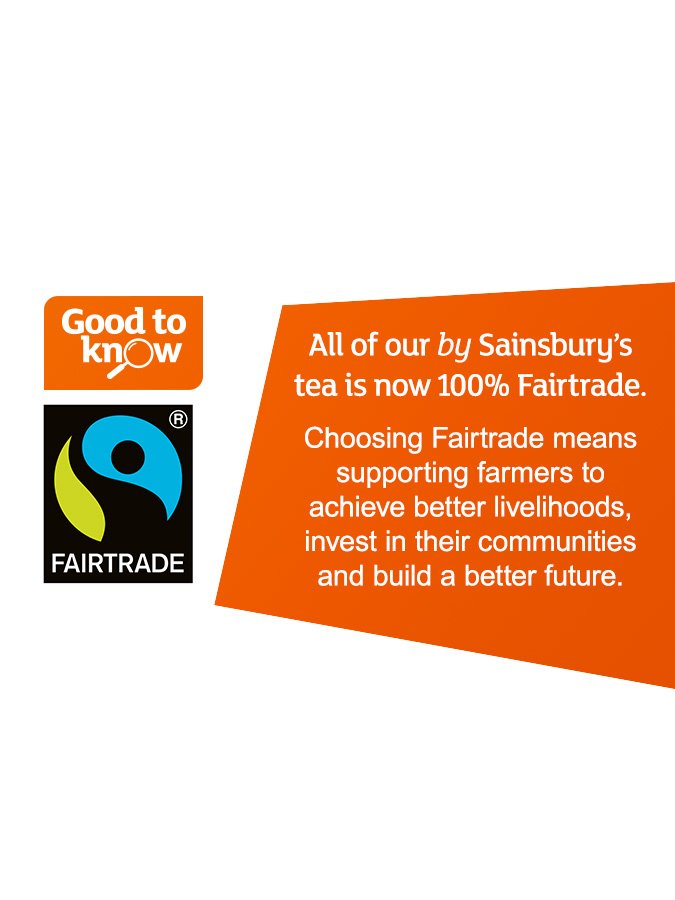 All by Sainsbury's tea is now Fairtrade.