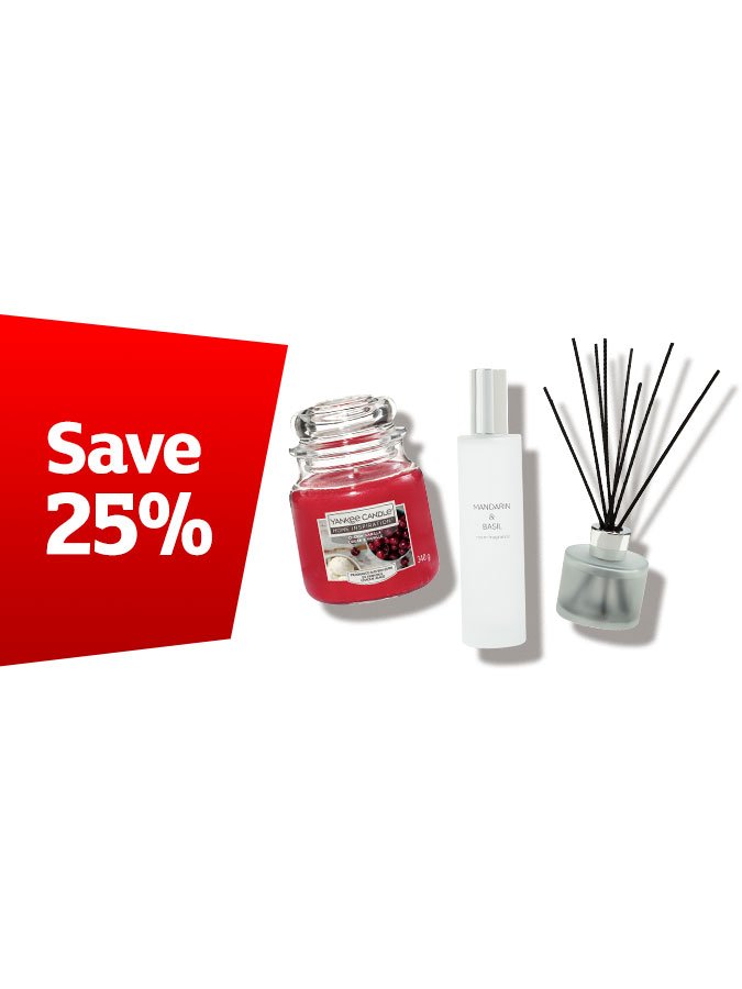 Scent-sational savings.
