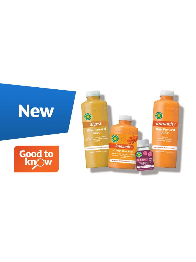 Try our new wellness drinks.