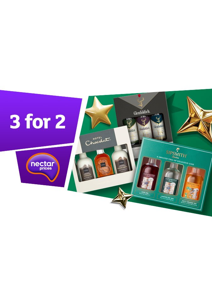 3 for 2 on Drink Gifts.