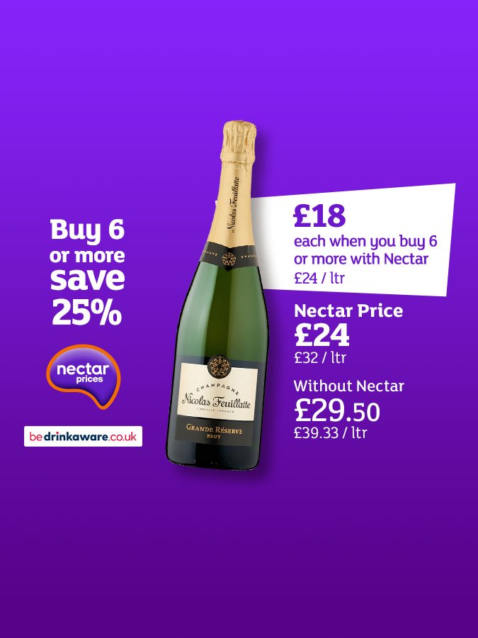 A premium champagne at great value.