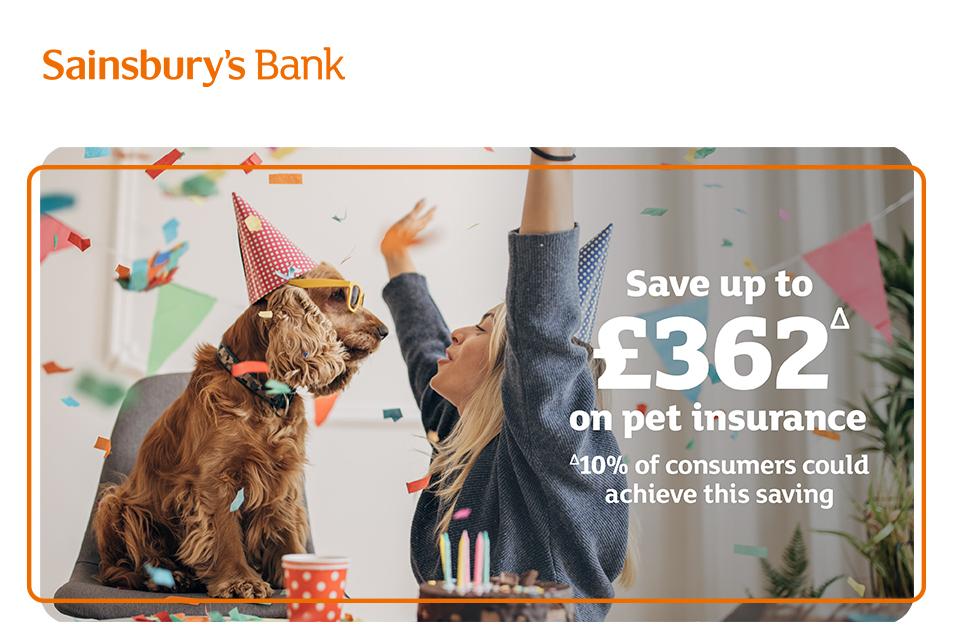 Sainsbury’s Bank Pet Insurance.