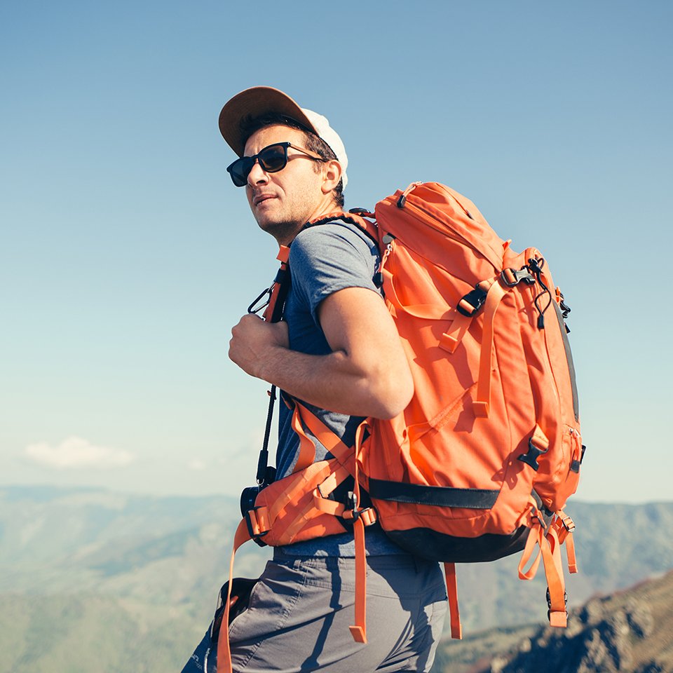 Backpacker cover