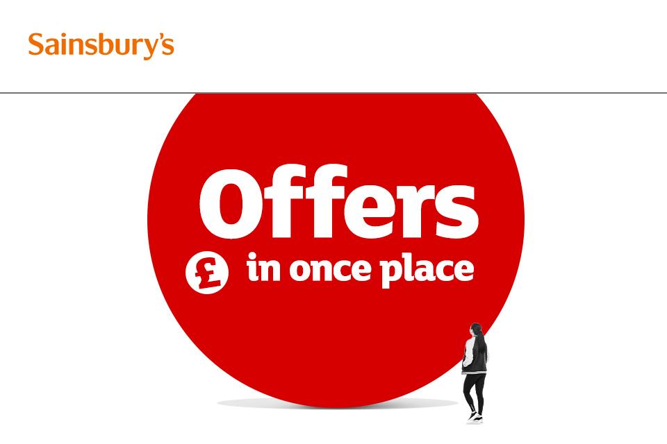 Sainsbury's offers.