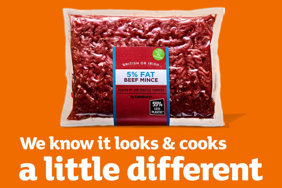 Our new mince packaging.