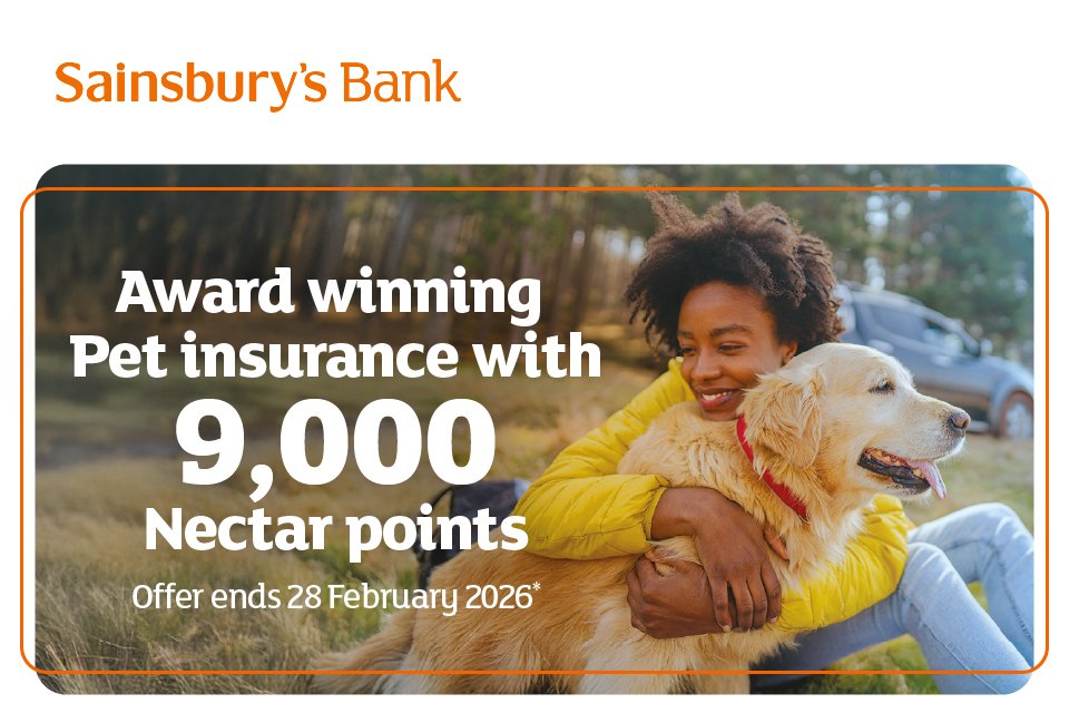 Sainsbury’s Bank Pet Insurance.