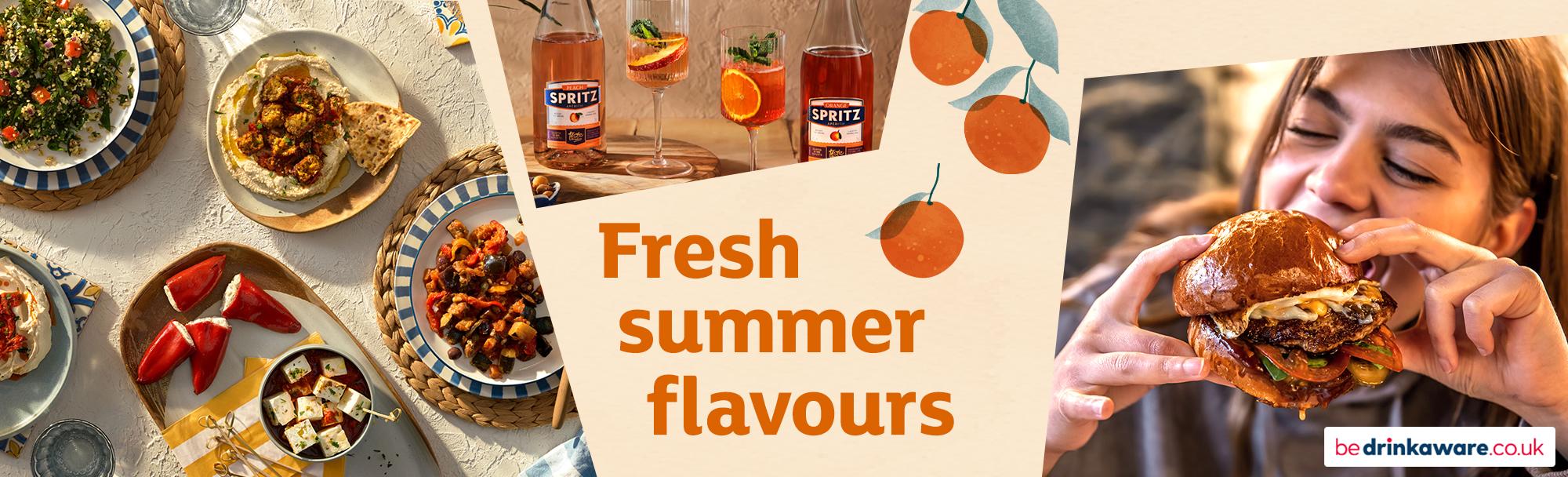Fresh summer flavours.