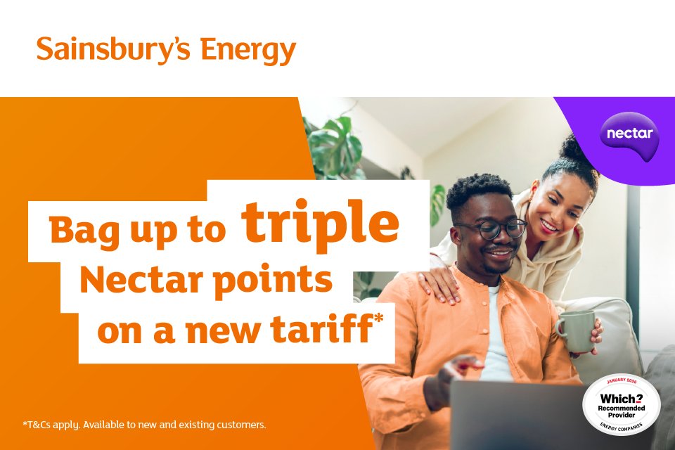 Which? Recommended provider for Energy in 2026.