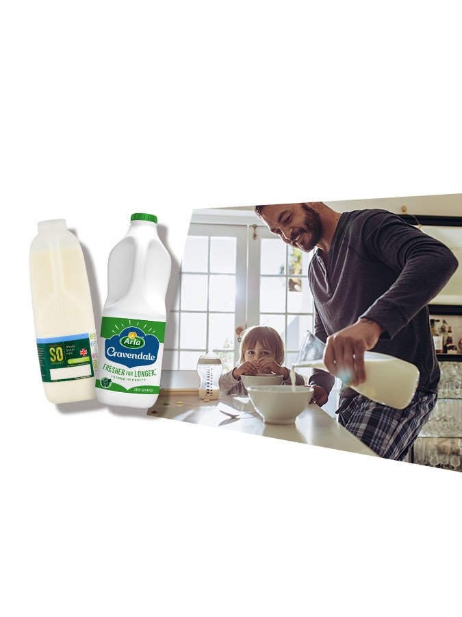 Don't forget the milk!.