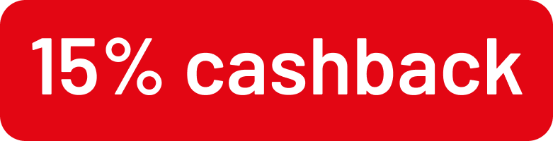 VALUE 15p cashback