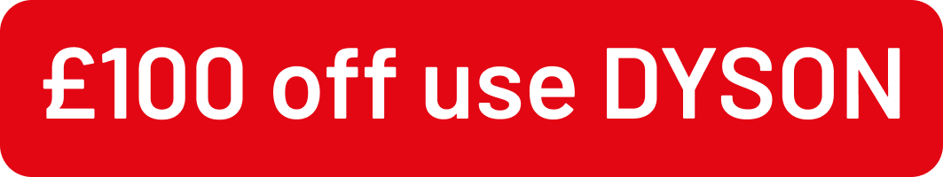 Value 100 off dyson