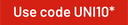 Value codeUNI10