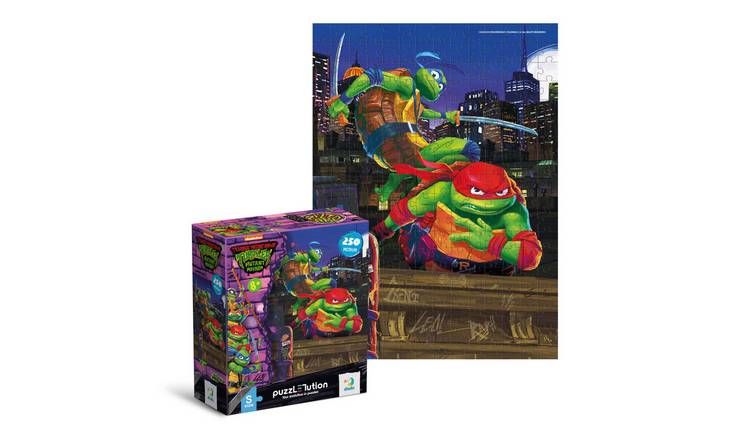 Dodo 250 Pieces TMNT Leonardo and Raphael Puzzle - Age 5+