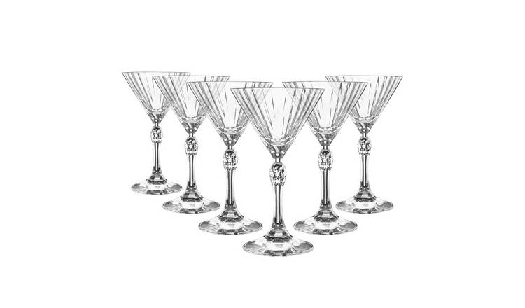Bormioli Rocco America '20s Martini Glasses - 155ml - Clear - Pack of 6