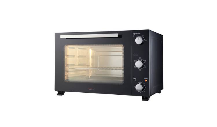 Cooks Professional 48L Mini Oven Countertop Cooker - Black/Silver