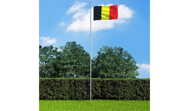 Walplus Polyester Belgium Flag - Multicolour - 90 x 150 cm