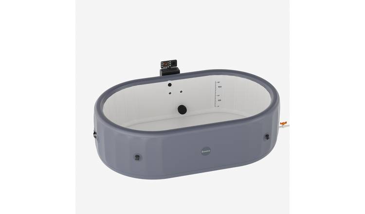 Living and Home 4-Person Airjet Inflatable Hot Tub