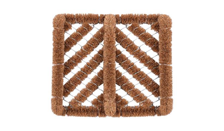 Nicola Spring Natural Coir Scraper Door Mat