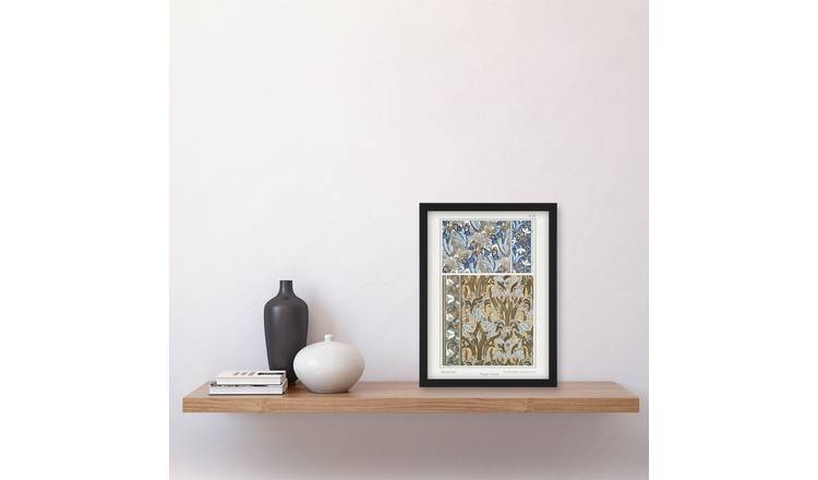Pillard Verneuil Snowdrops Art Nouveau Floral Patterns Framed Art Print - A4