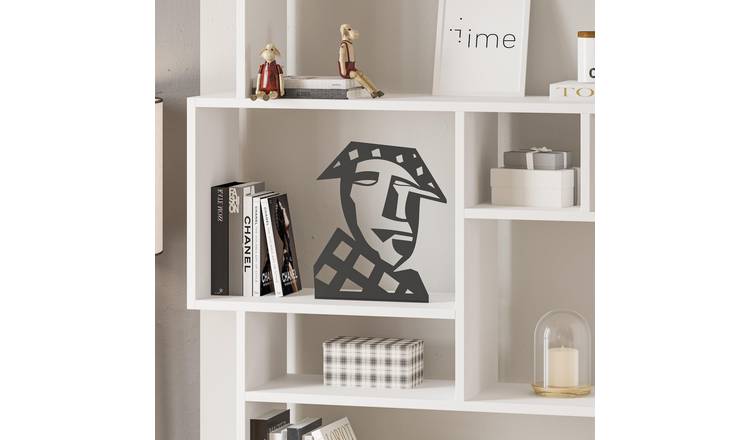 Decortie Max Decorative Object Metal Abstract Sculpture - Black