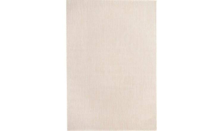 The Rugs Cream Ecology Plain Patio Rug - 140 x 200cm