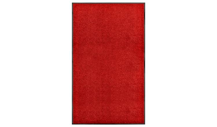 Walplus Polyamide Doormat - Red - 150 x 90 cm