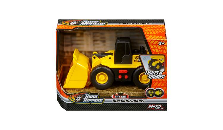 Nikko Rhino Building Sounds Wheel Loader Toy Vehicle