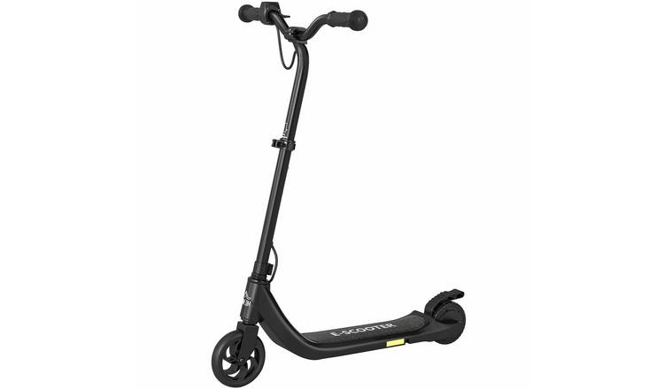 HOMCOM Age 6 Plus 8km per Hour 6km Range Adjustable Electric Scooter – Black