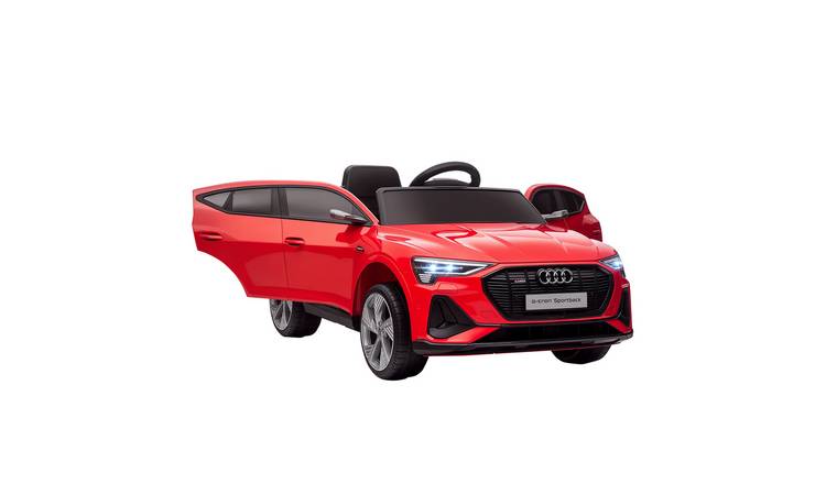 HOMCOM Audi E tron 12V Remote Control 3 to 5 Years Kids Ride on Car – Red