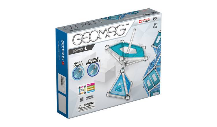 Geomag Pro-L Panels 50 Piece Magnetic Construction Set