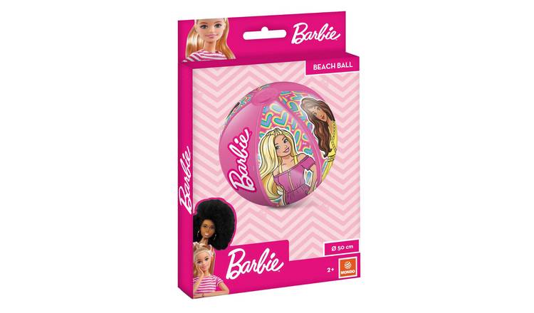 Mondo 50cm Barbie Inflatable Beach Ball - Pink