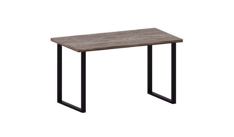 Vida Designs 4 Seater Dining Table With U Shape Legs - Walnut