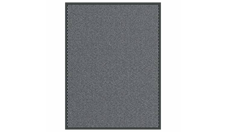 Walplus Polypropylene Doormat - Anthracite - 90 x 120 cm
