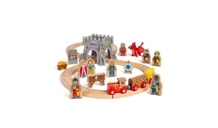 Bigjigs Rail Medieval Train Set - 3 Years +
