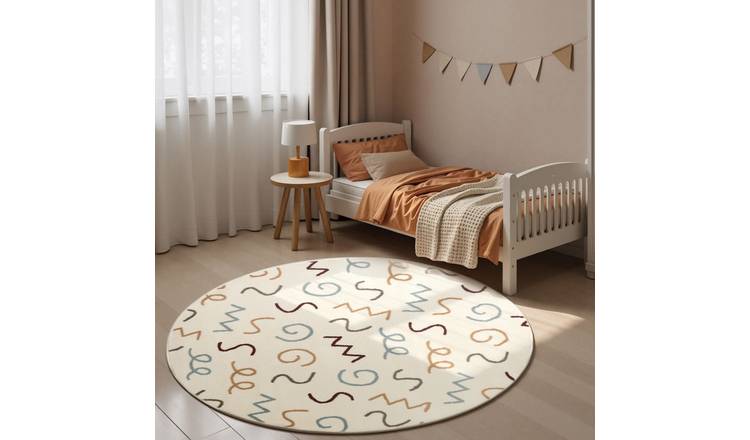 Hanse Home Cream Adventures Fiete Round Rug - 160cm