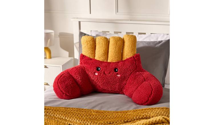 OHS Frankie The French Fries Cuddle Cushion - Red