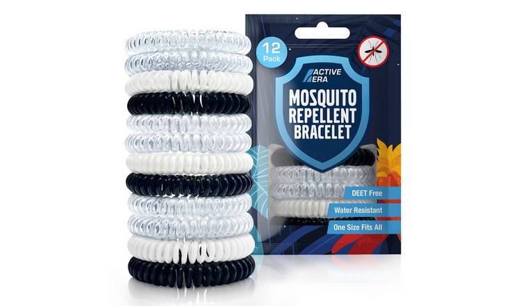 Active Era Mosquito Repellent Bands 12 Pack - Natural