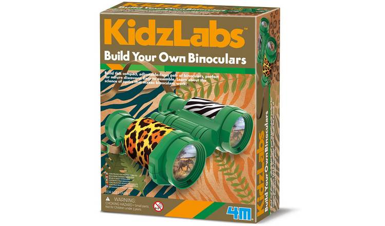 4M Kidzlabs Build Your Own Binocular - 5 Years +