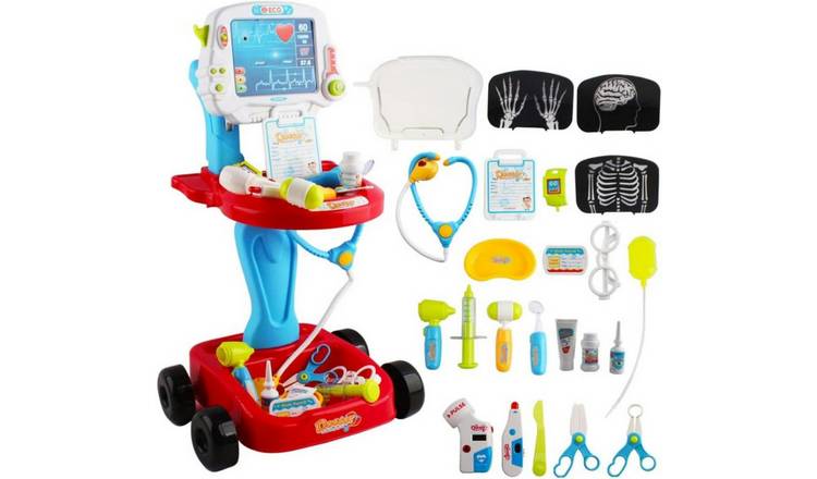 deAO 17 Piece Doctor Playset-Pretend Medical Kit