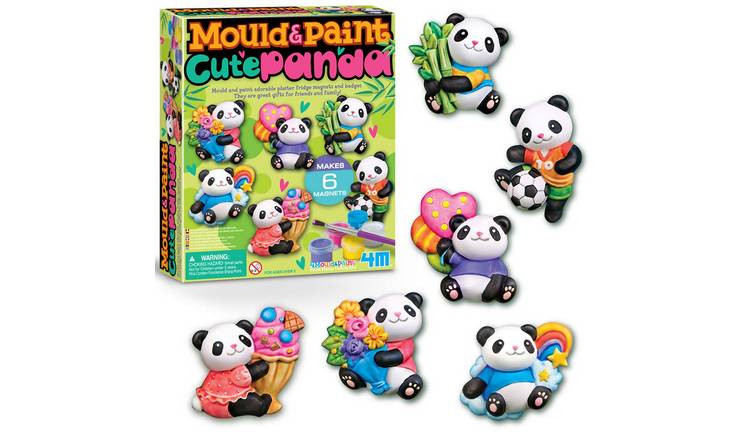 4M Mould & Paint Cute Panda - 5 Years +