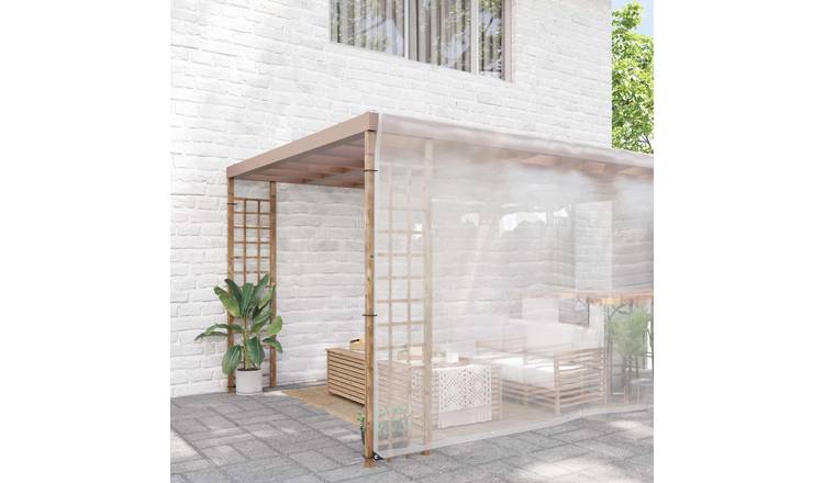Walplus PE Plant Cover - Transparent - 1000 x 1200 cm