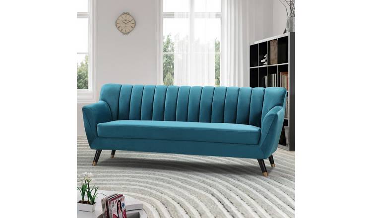 Artemis Home Morgan 3 Seat Sofa - Teal