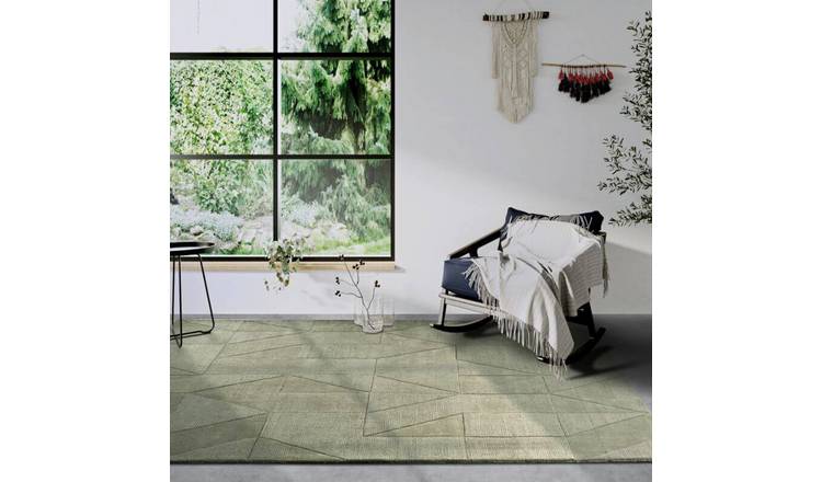 Villeroy & Boch Green 1906 Ursule Wool Rug - 50 x 80cm