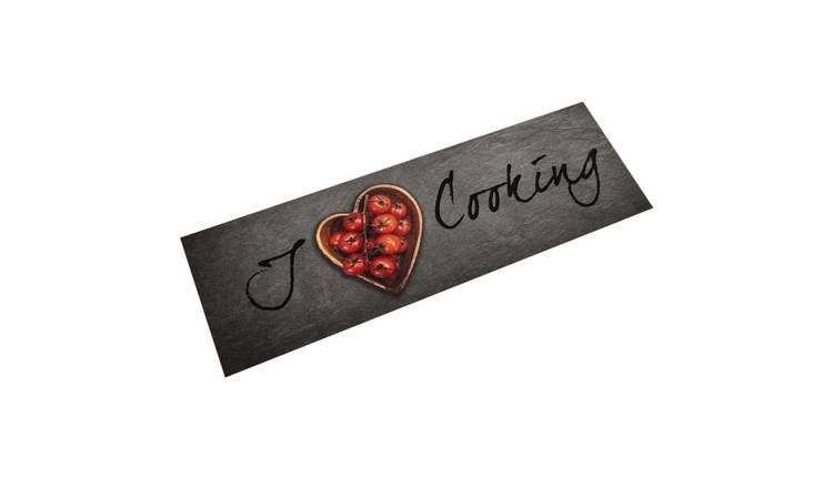 Walplus Cooking Text Kitchen Rug - 150 x 45 cm