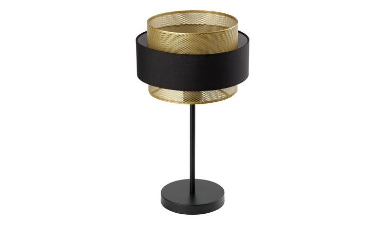 Osram Decor Hornet E27 Industrial Style Desk Bedside Table Lamp - Black